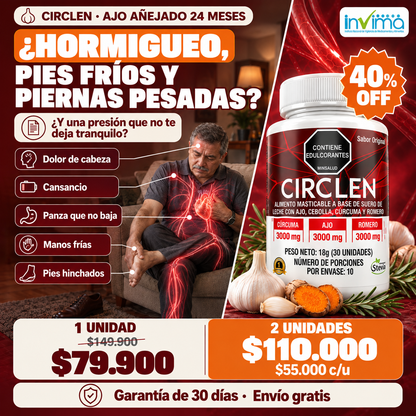 CIRCLEN™ | Controla la presión y mejora la circulación