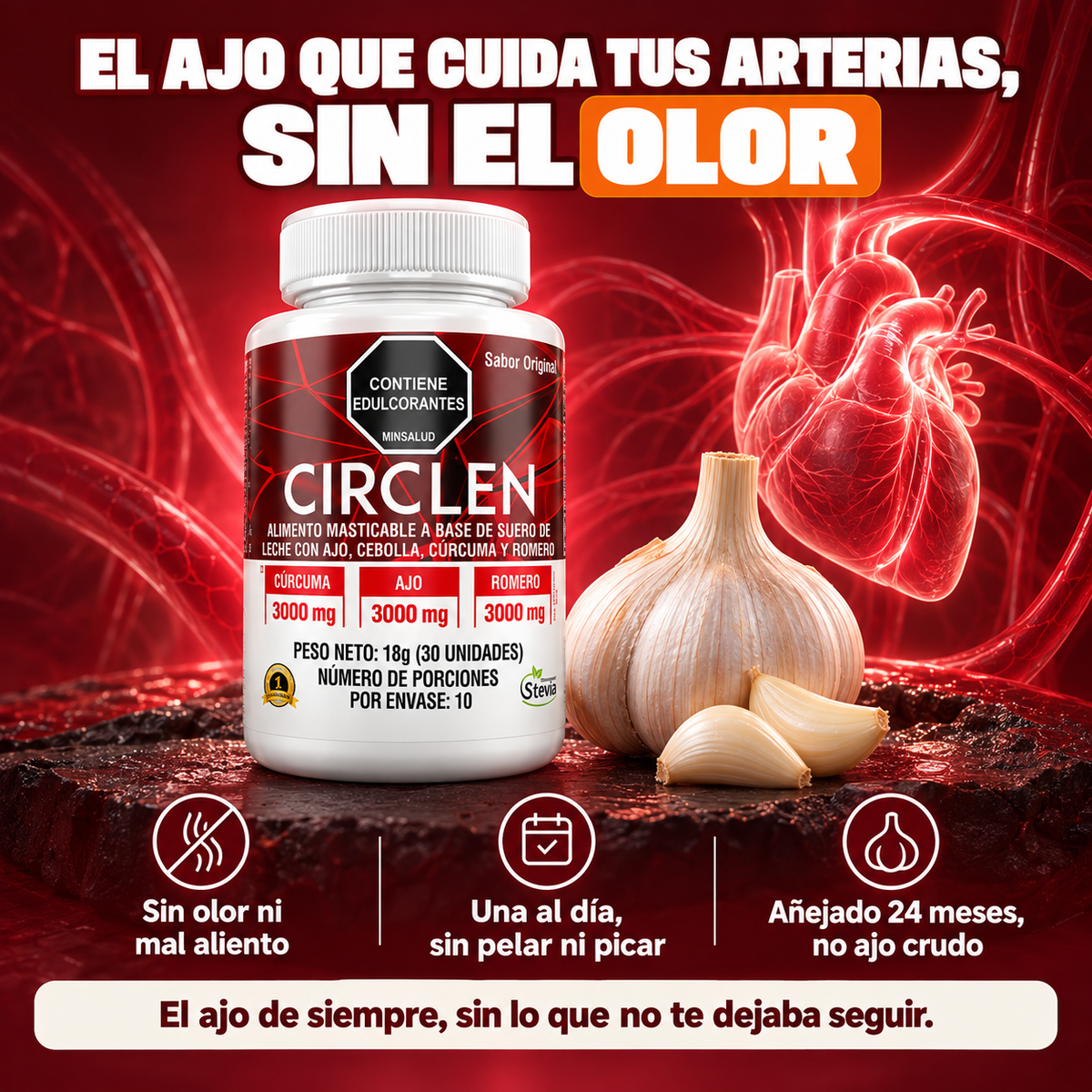 CIRCLEN™ | Controla la presión y mejora la circulación