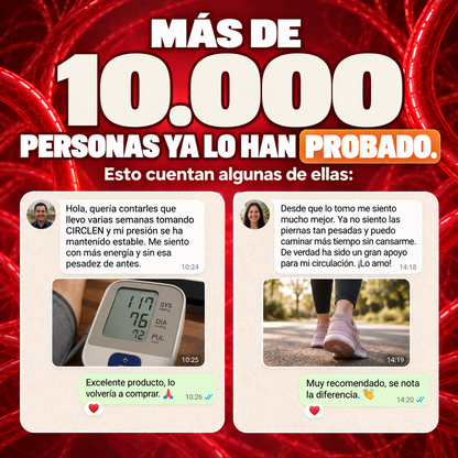 CIRCLEN™ | Controla la presión y mejora la circulación
