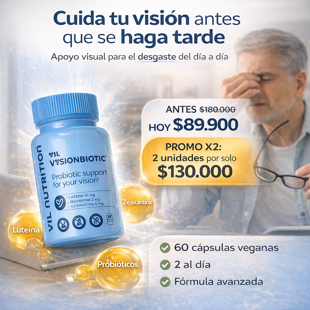 Vil™ VYSIONBIOTIC | Suplemento para mejorar la visión