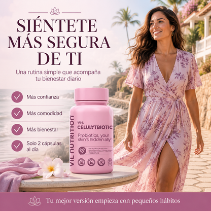 VIL™ CELULYTBIOTIC | Suplemento para tratar la celulitis