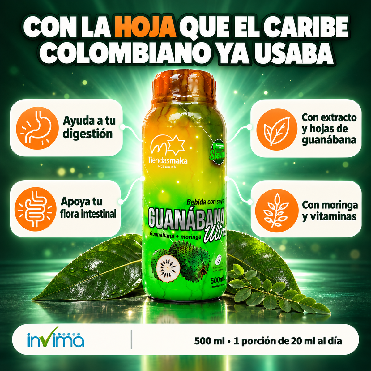 Maka™ Guanábana Ultra | Desinflamatorio natural